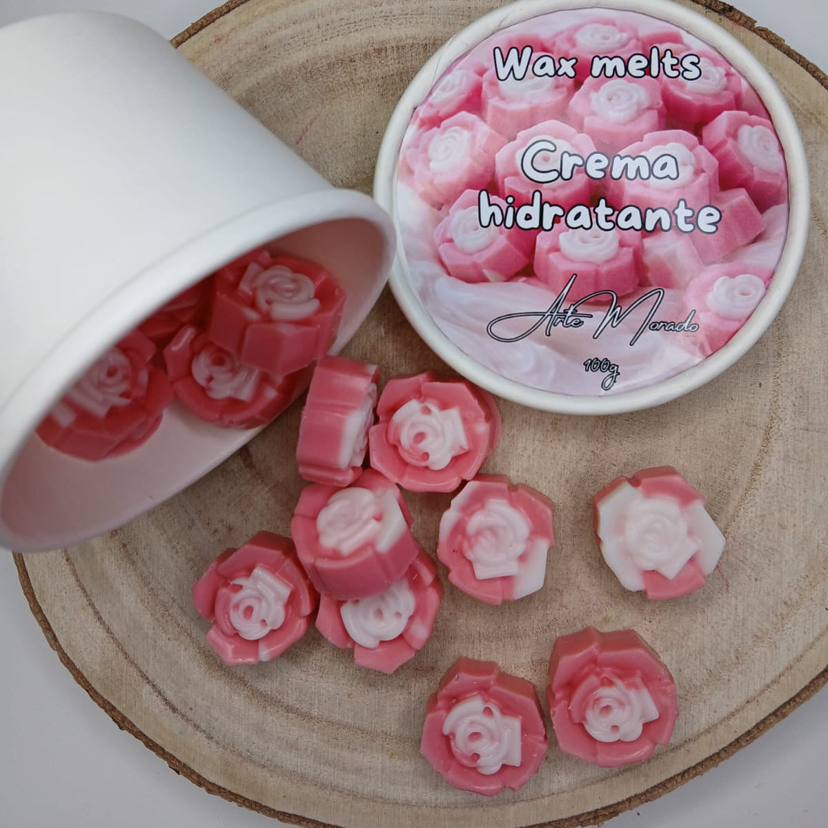 Wax melts Crema hidratante - cera de soja perfumada