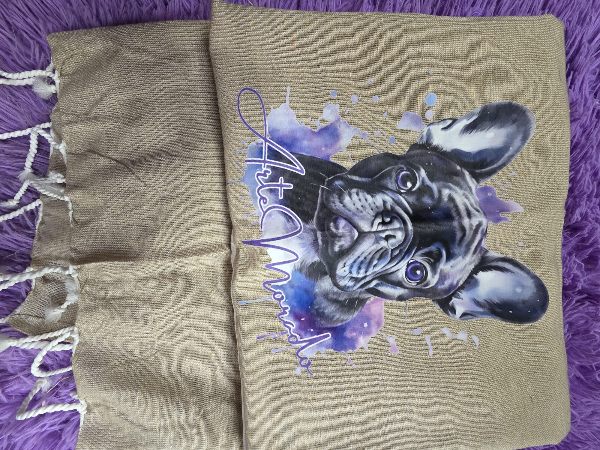 Toalla Arte Morado