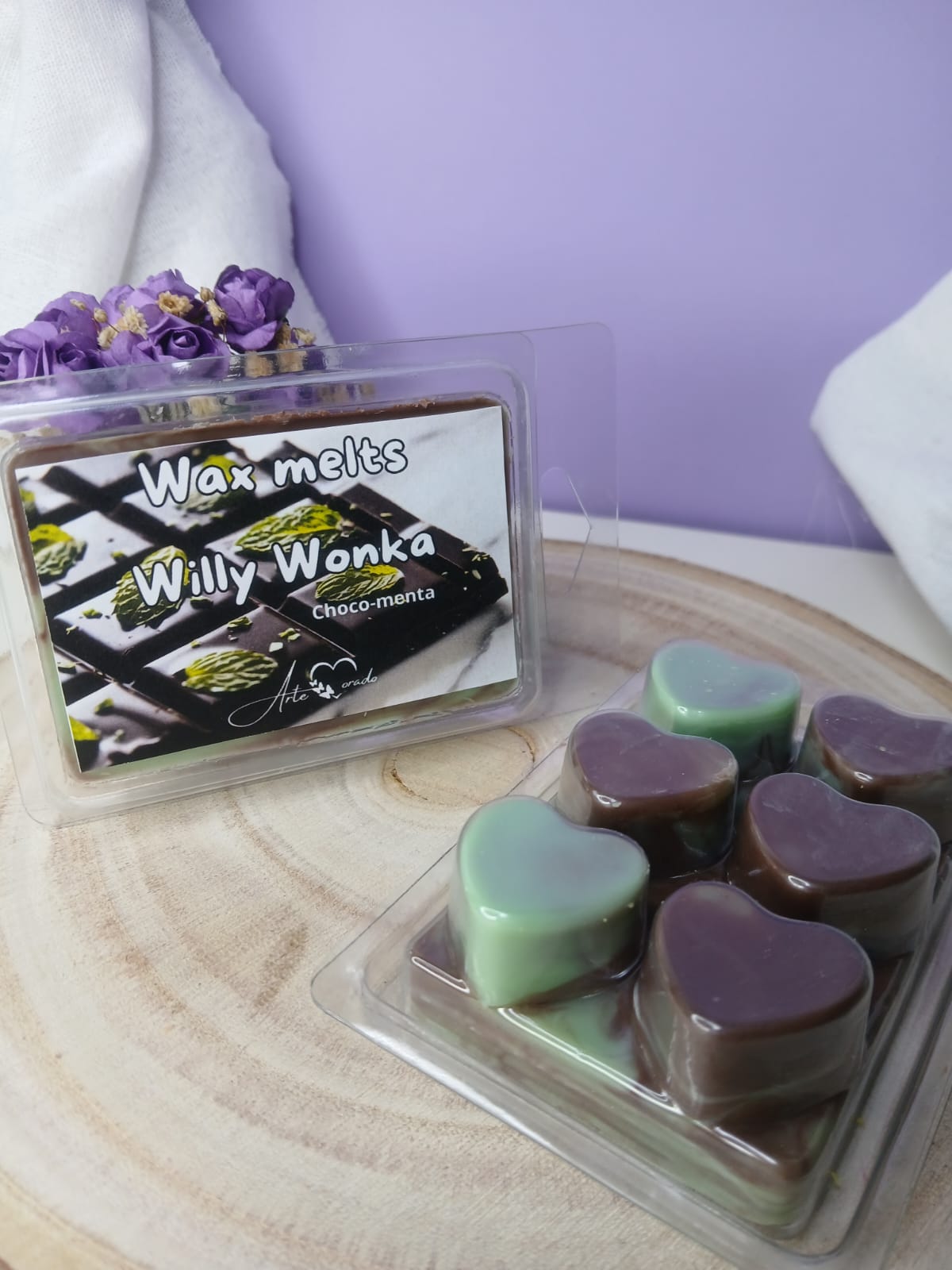 Wax melts choco-menta