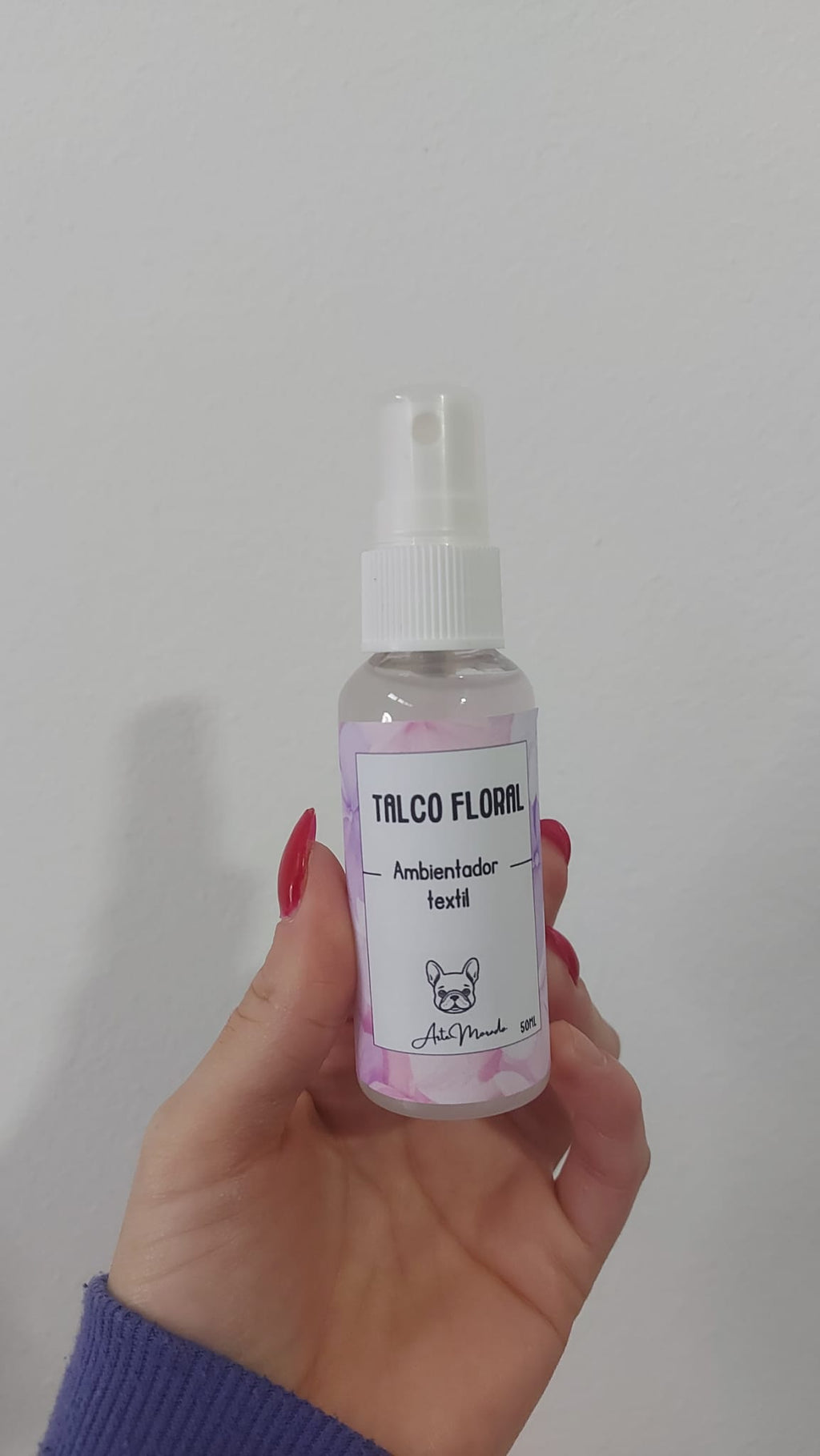 Ambientador spray textil