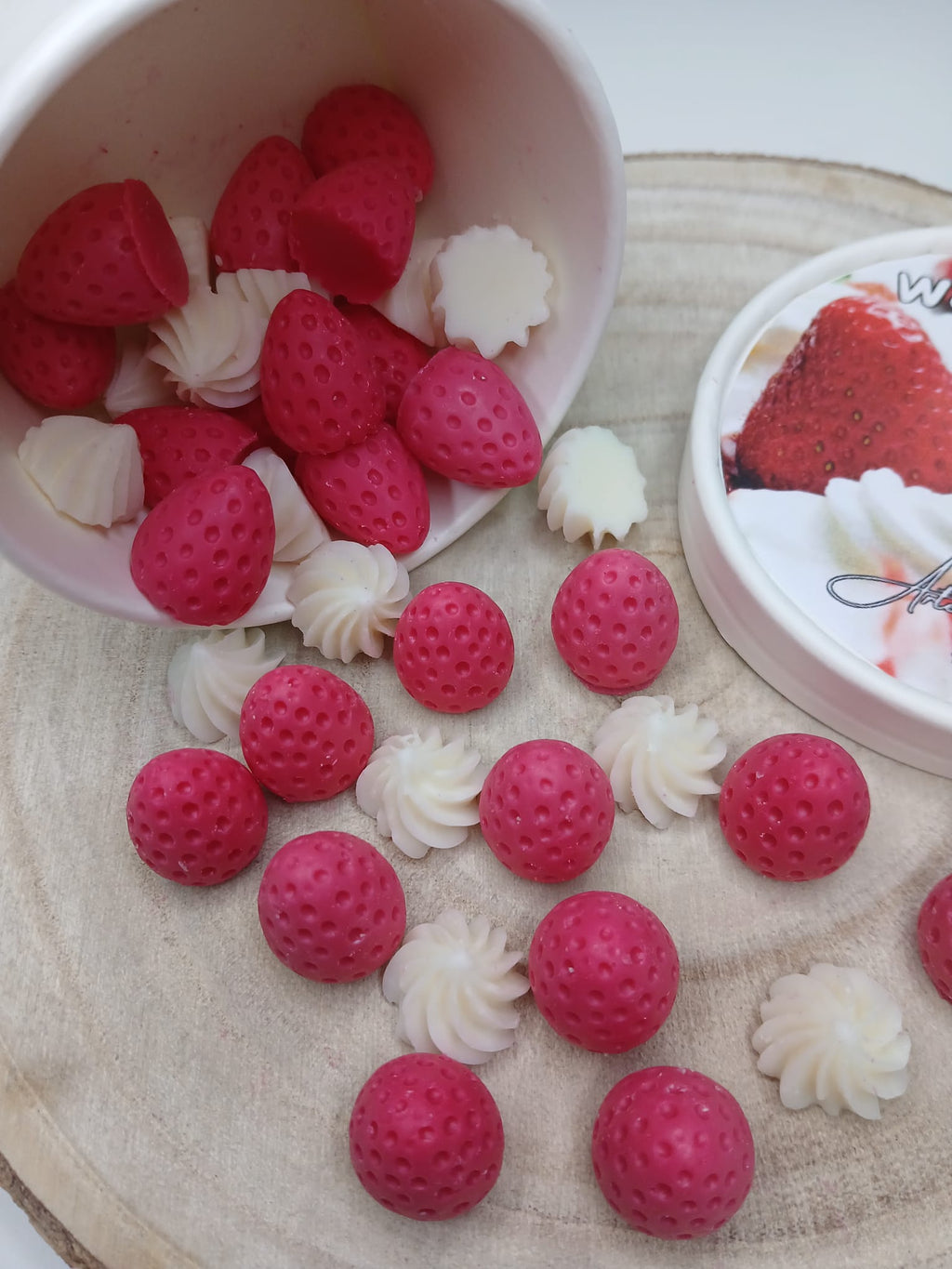 Wax melts fresa y nata