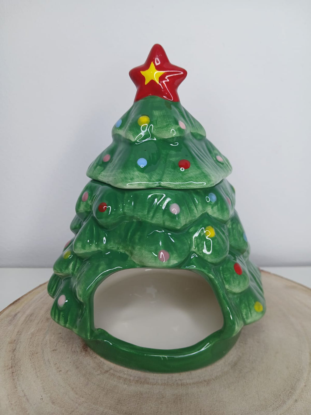 Quemador árbol navidad