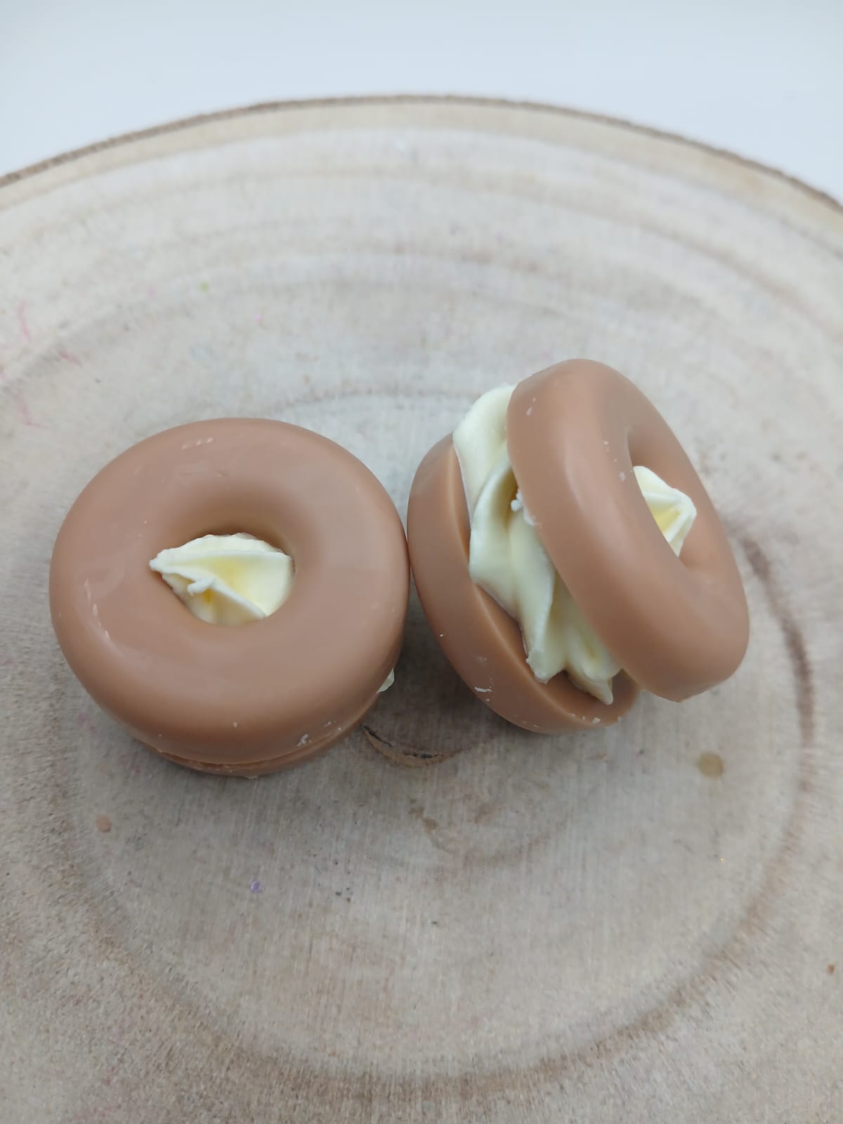 Wax melts Roscón de reyes