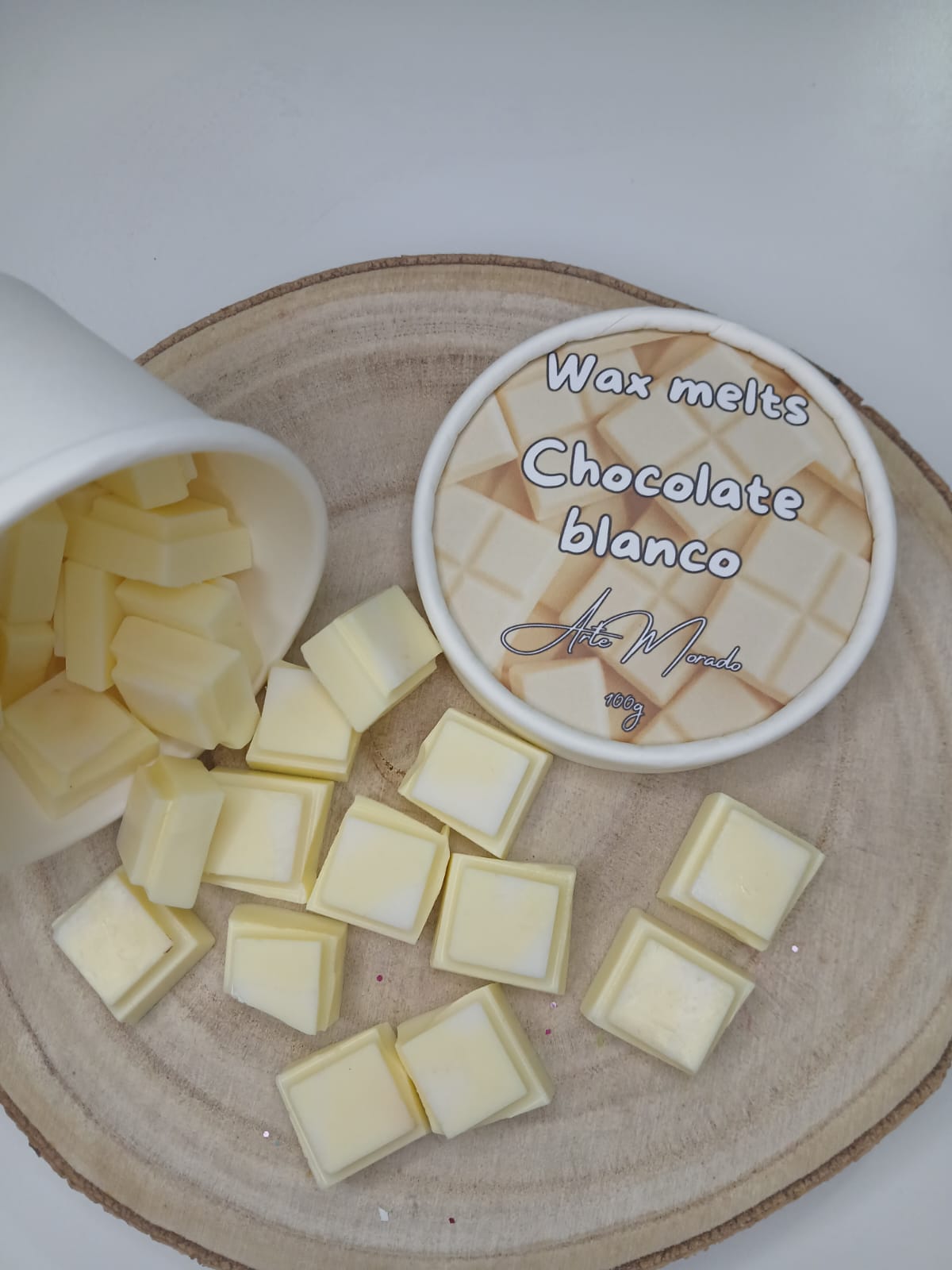 Wax melts Chocolate blanco