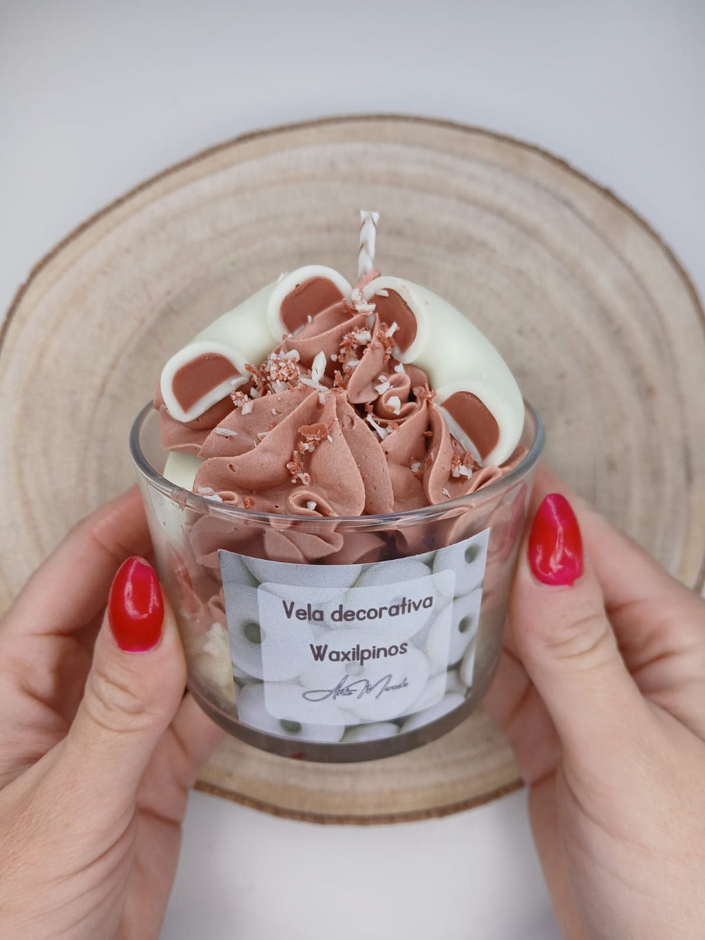 Vela decorativa Waxilpinos