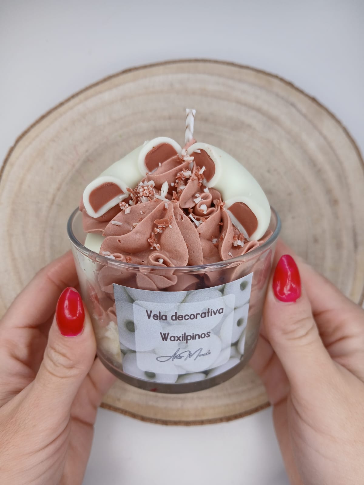 Vela decorativa Waxilpinos