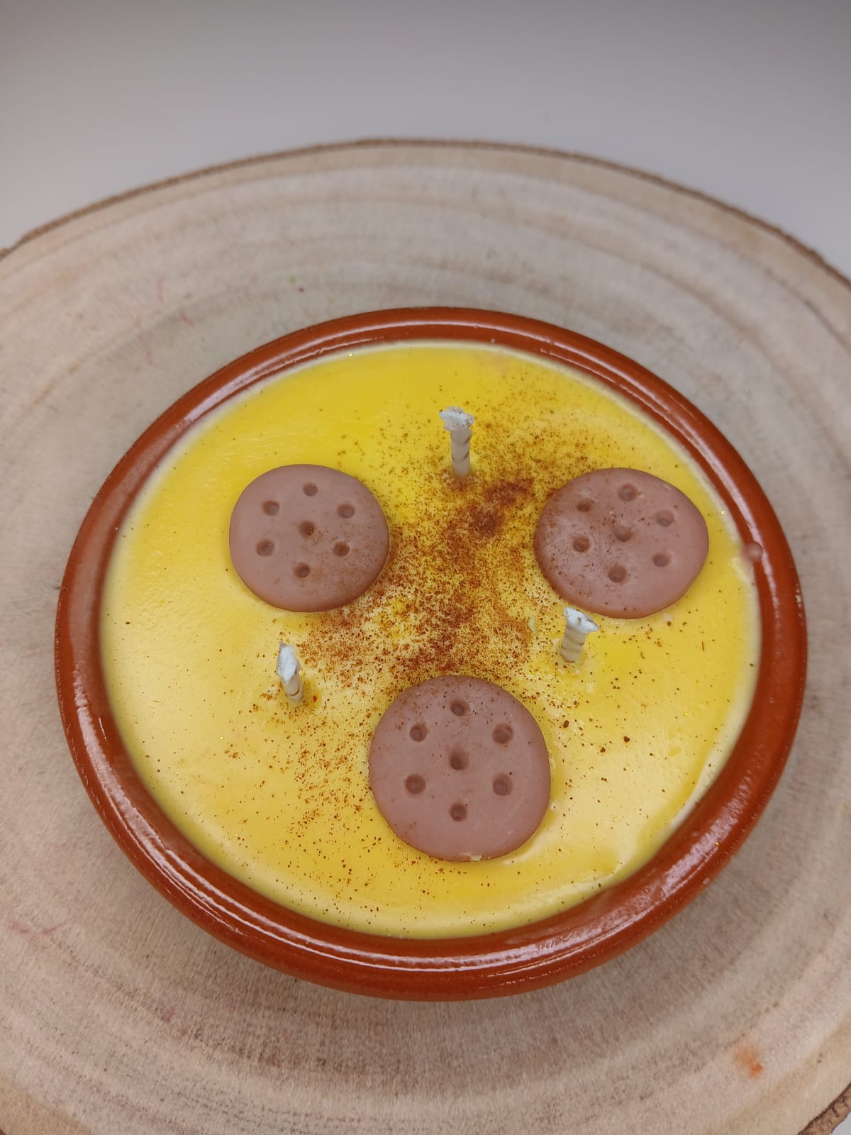 Vela decorativa Natillas