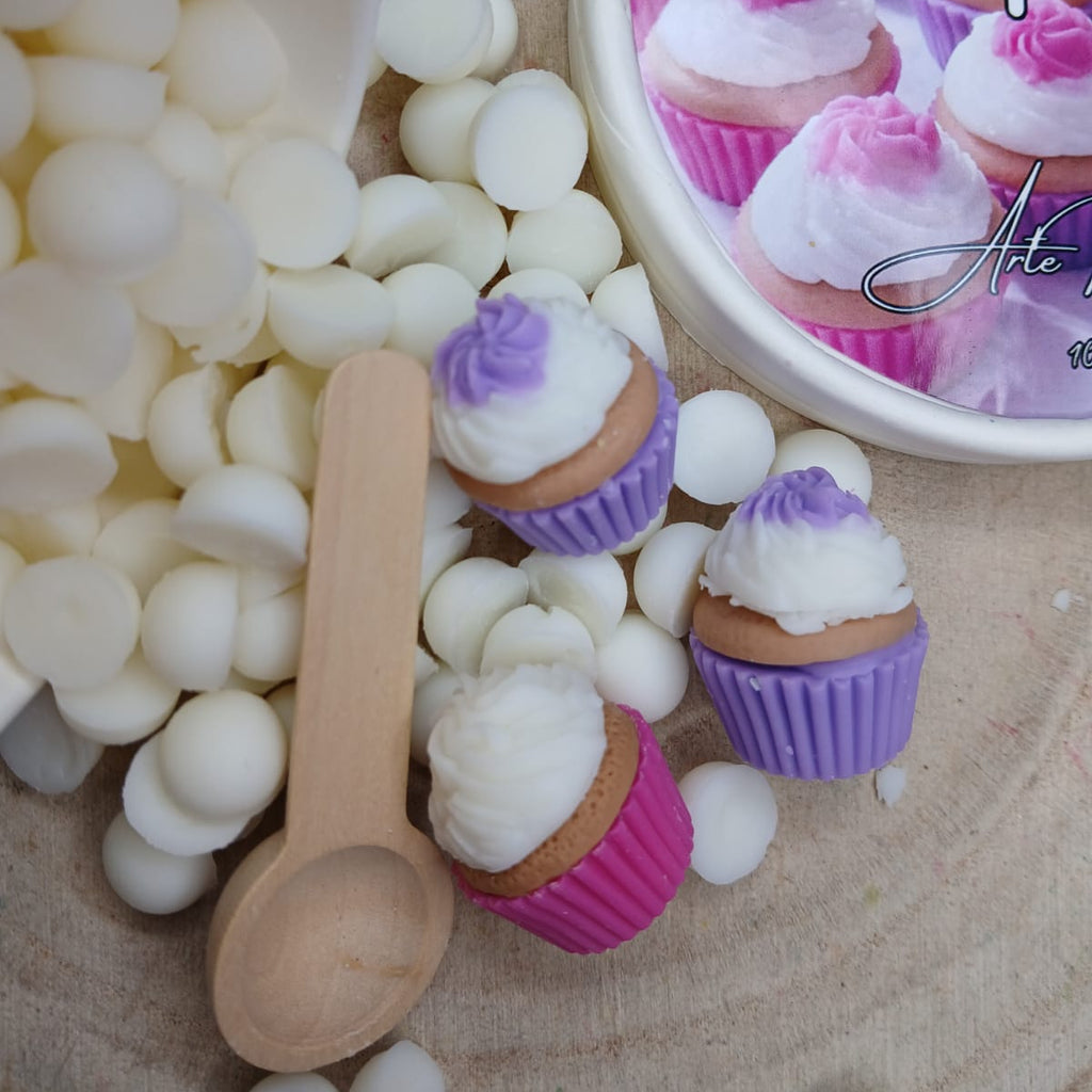 Wax melts Cupcake - cera de soja perfumada