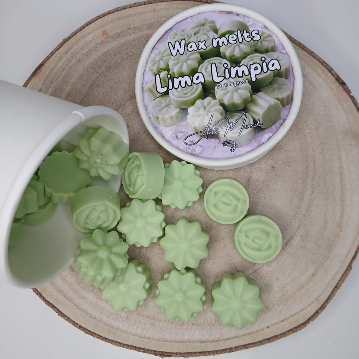 Waxmelts Lima limpia (detergente) - cera de soja