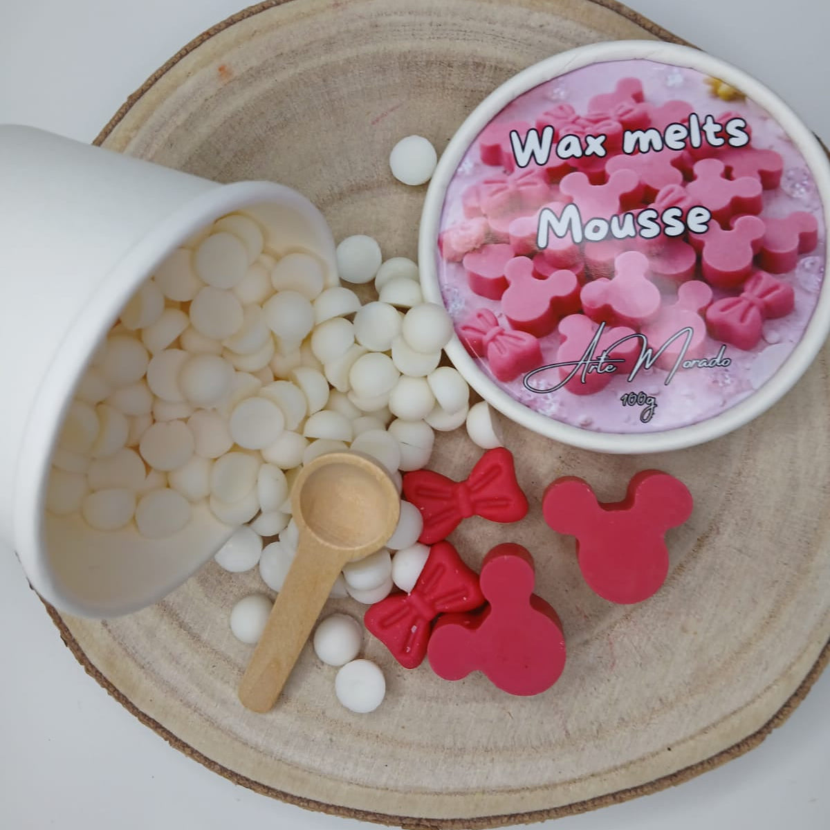 Wax melts mousse - cera de soja perfumada