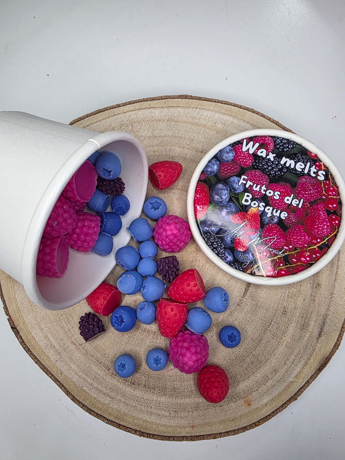 wax melts de frutos del bosque
