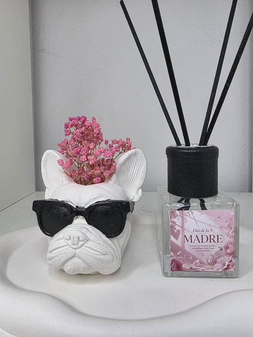 Jarrón bulldog
