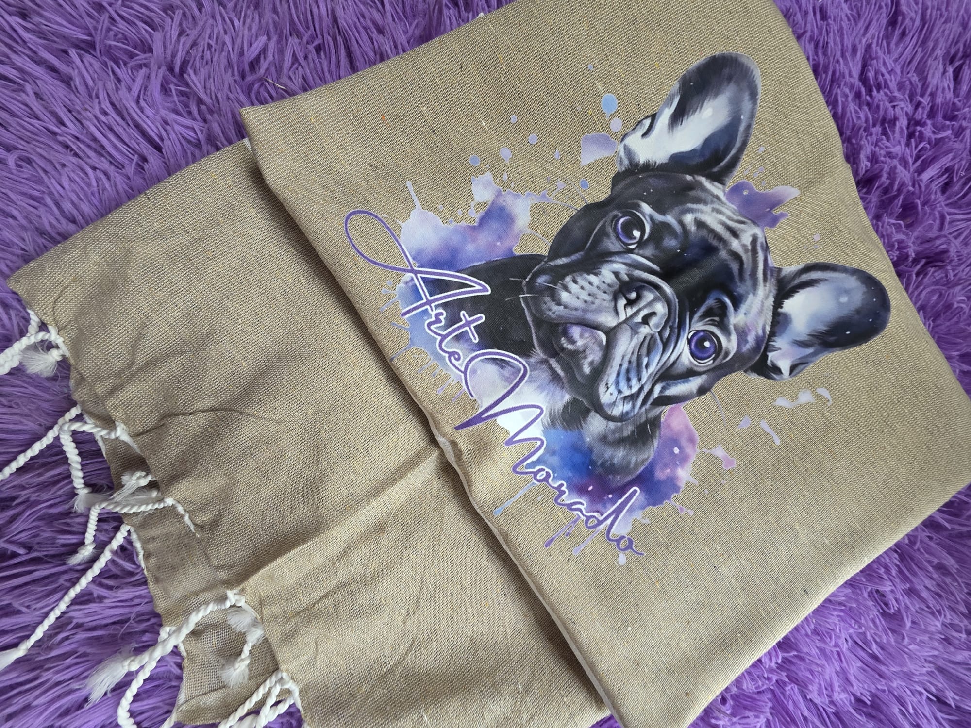 Toalla Arte Morado