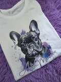 Camiseta con logo Arte Morado