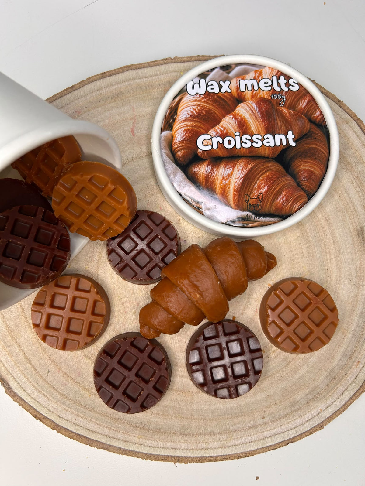 wax melts croissant