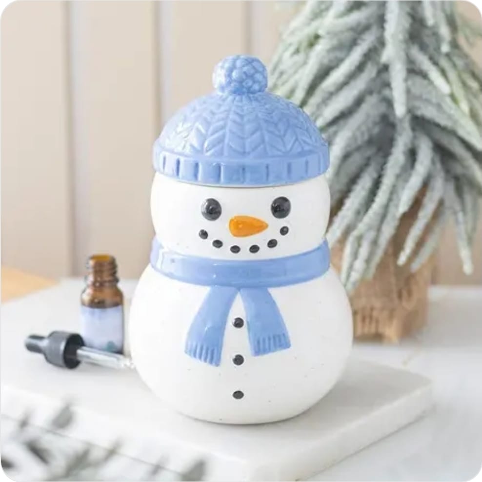Quemador muñeco de nieve