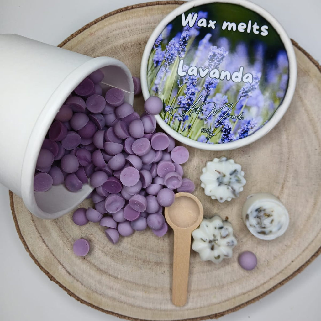 Wax melts Lavanda - cera de soja perfumada