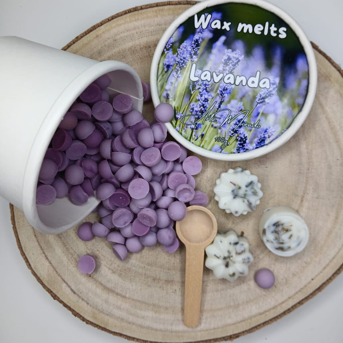 Wax melts Lavanda - cera de soja perfumada