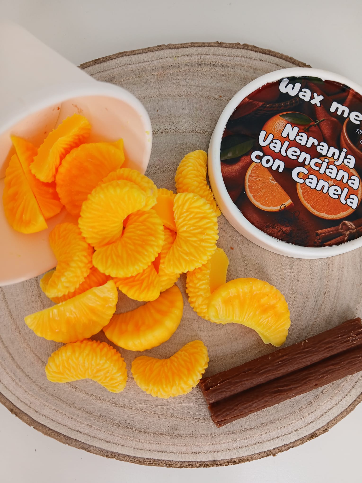 Wax melts Naranja valenciana y can