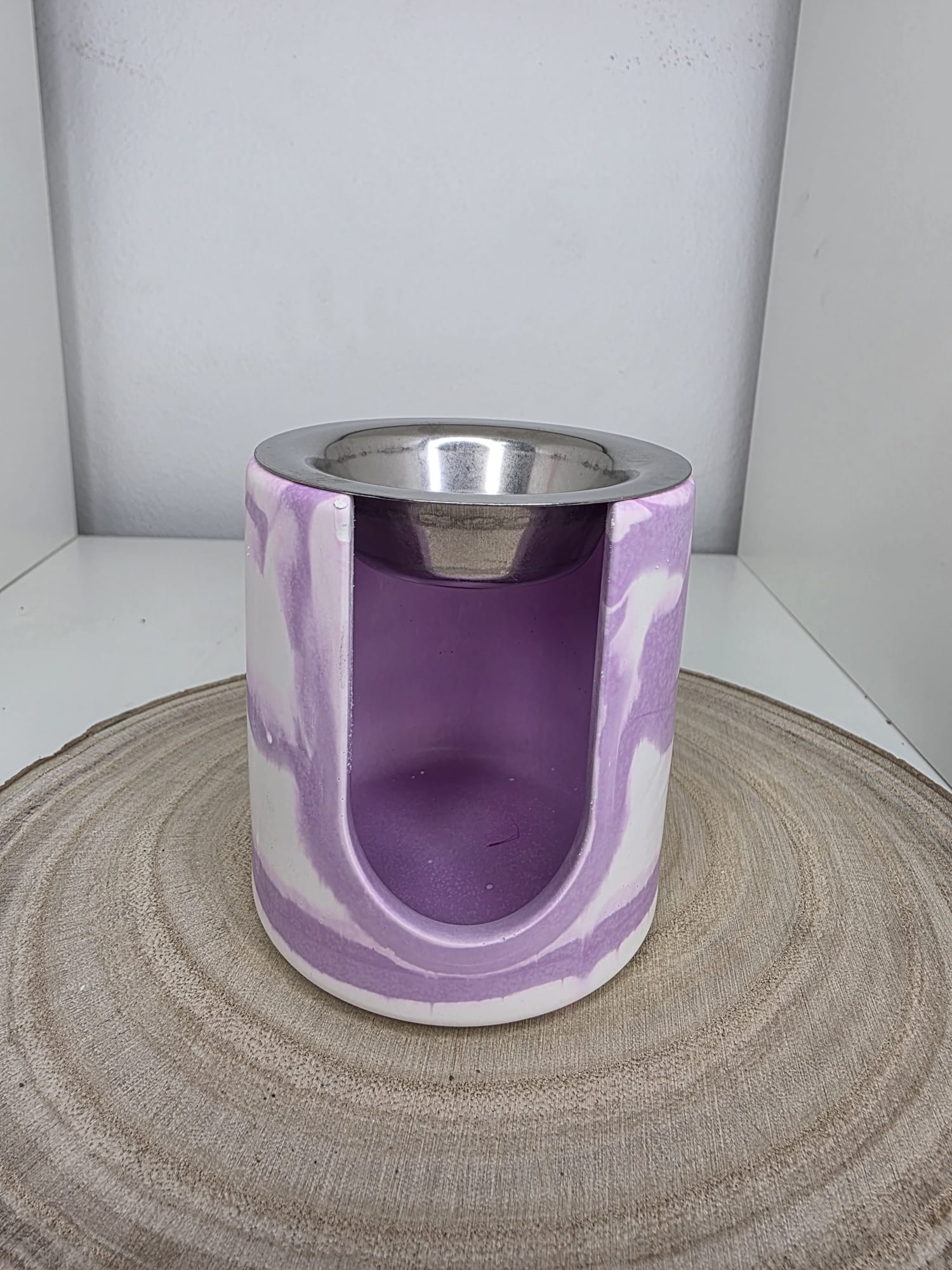 Quemador arte morado