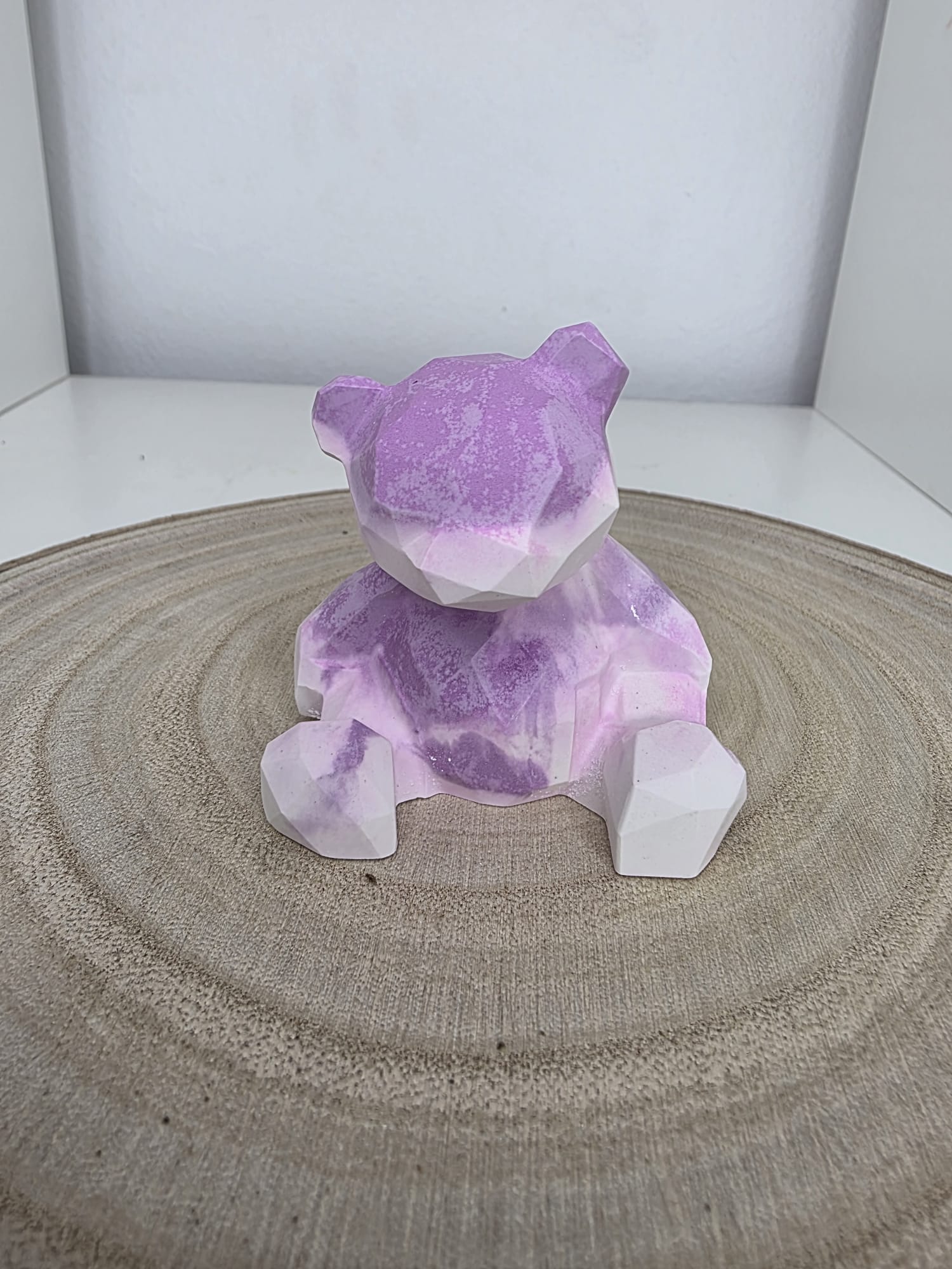 mini oso de resina