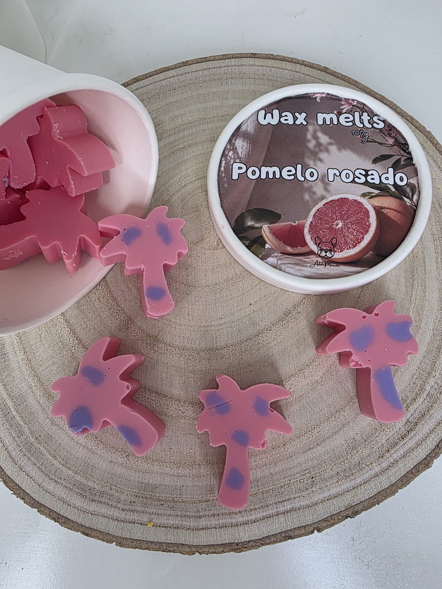 Wax melts Pomelo rosado