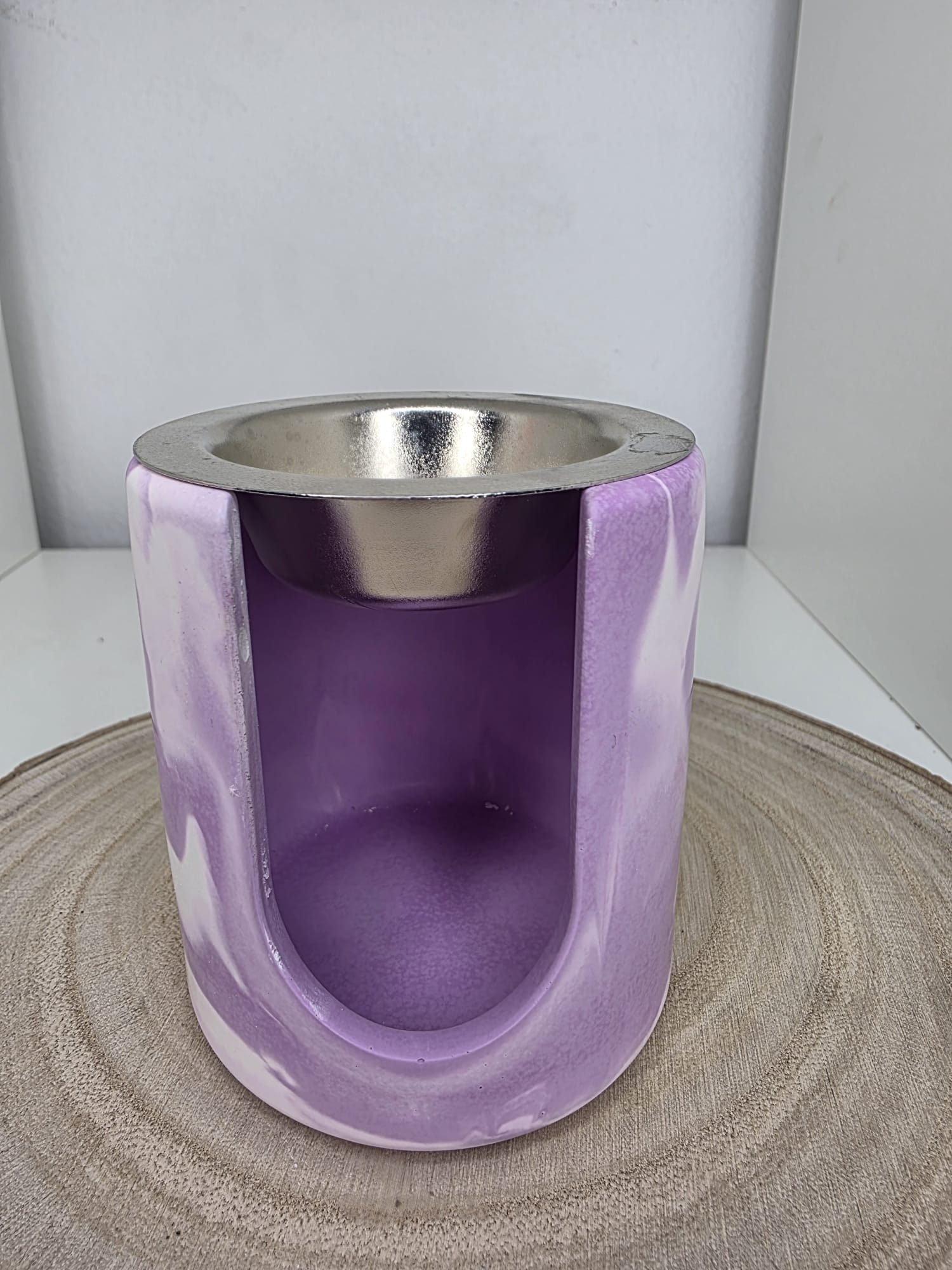 Quemador arte morado