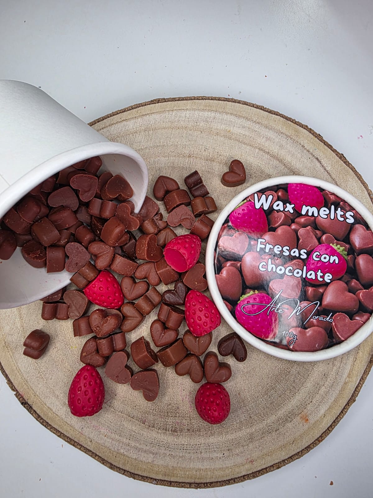 wax melts Fresas con Chocolate