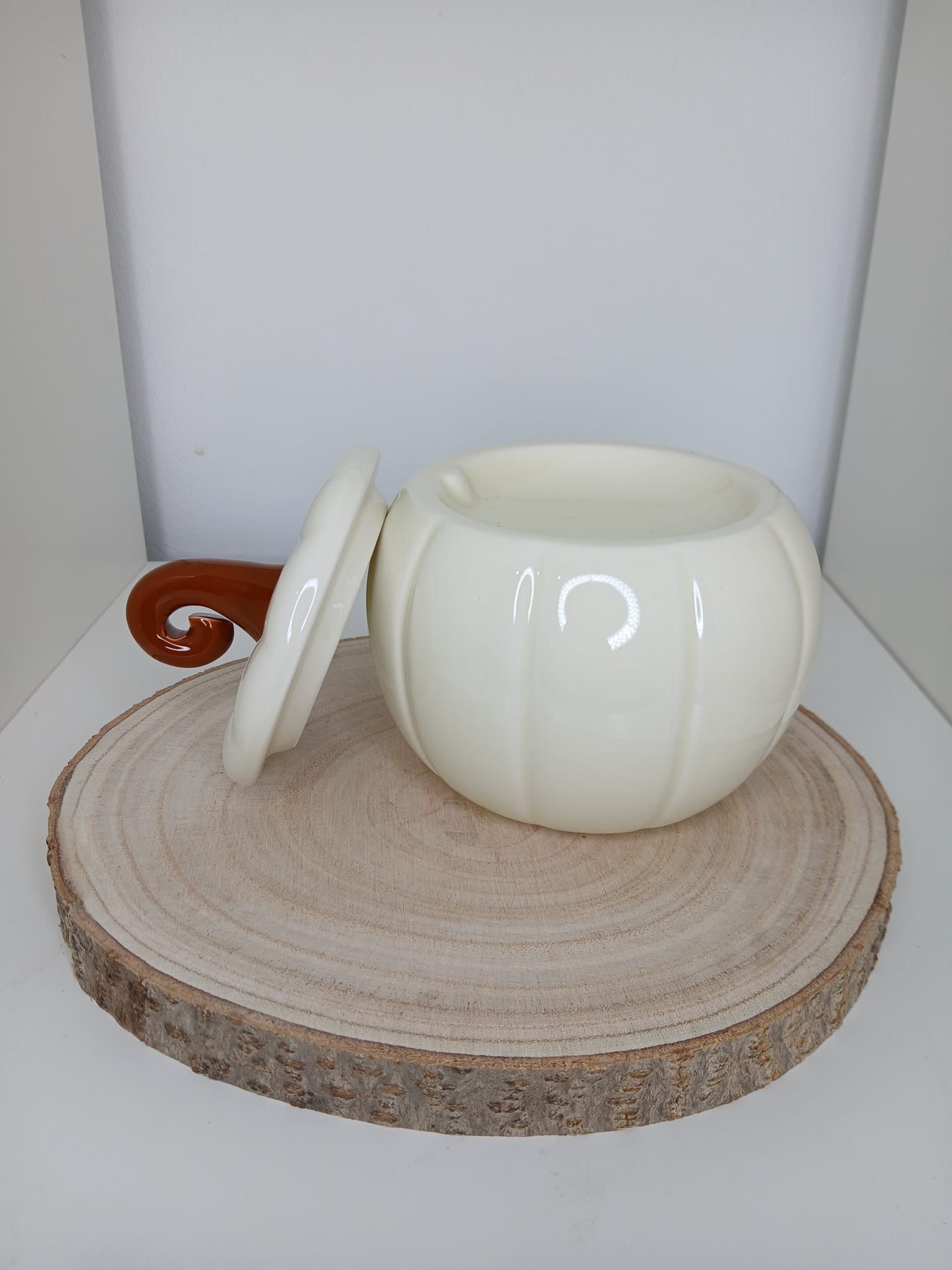 Quemador calabaza blanca