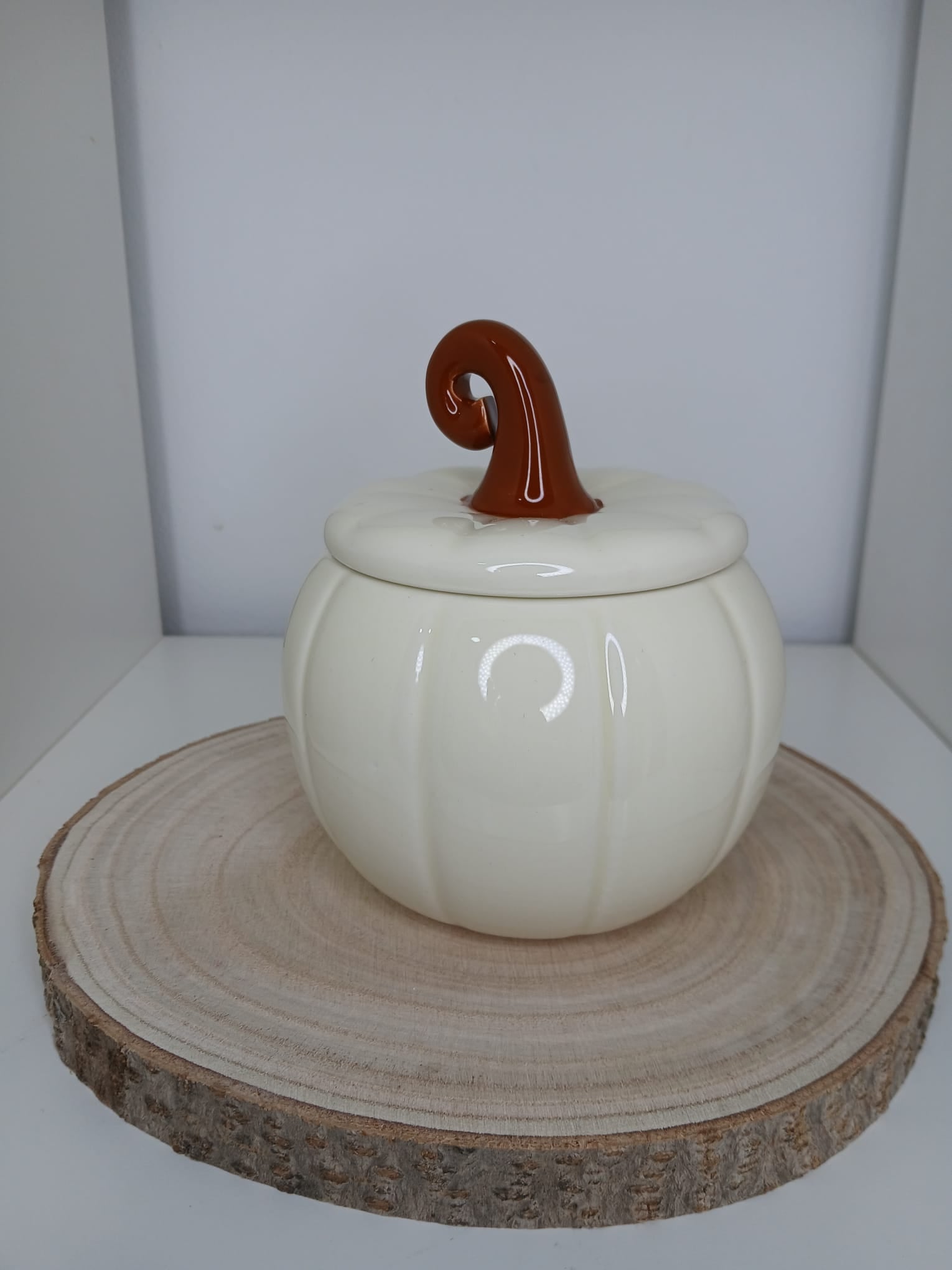 Quemador calabaza blanca
