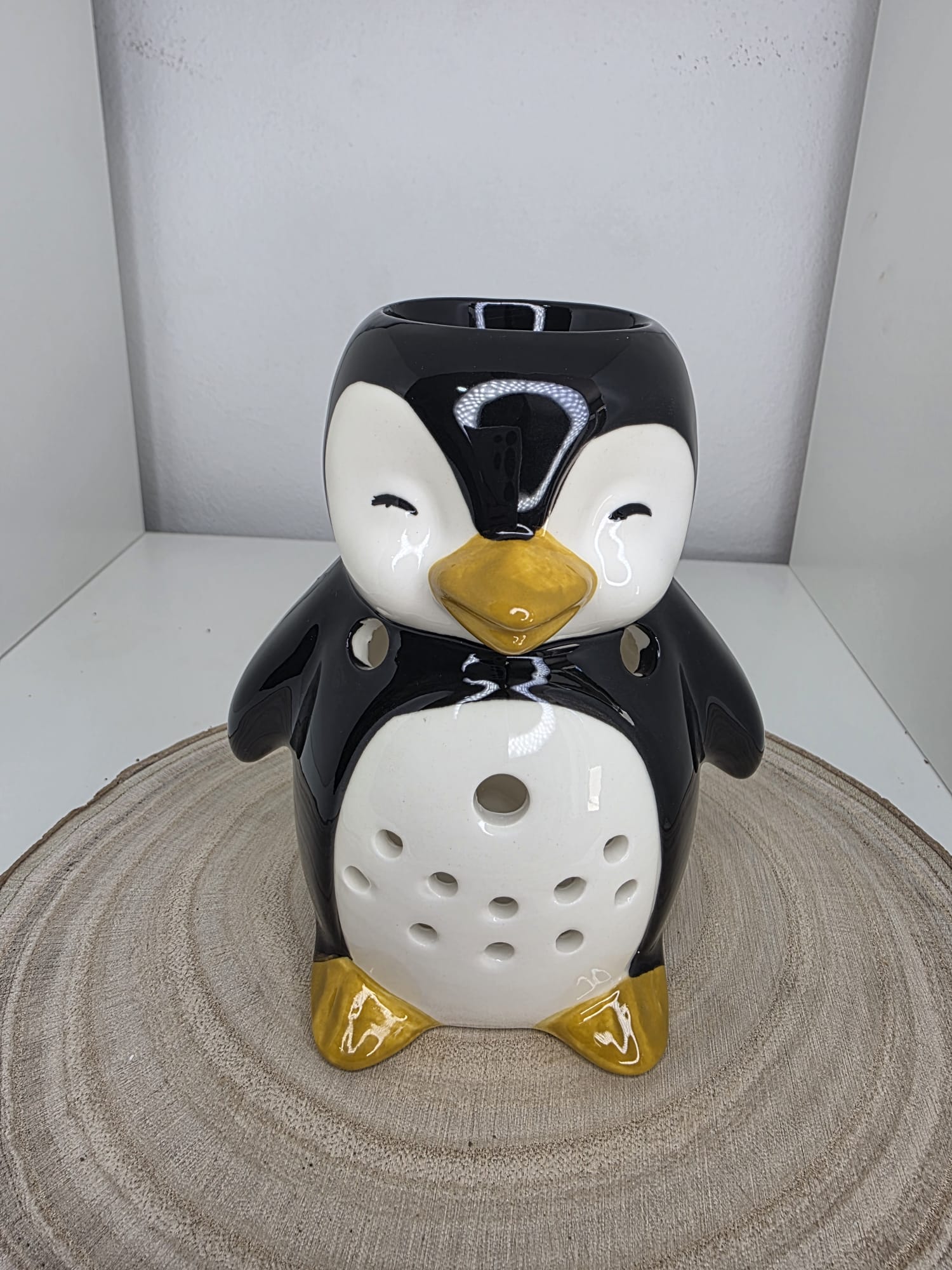 quemador pingüino