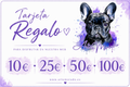 Tarjeta regalo Arte Morado